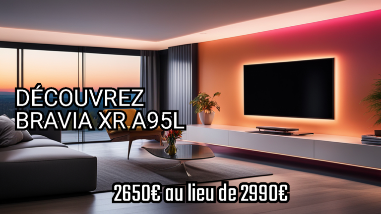 Découvrez le Téléviseur OLED BRAVIA XR A95L de Sony ! Offre Spéciale