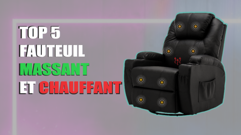 Les 5 Meilleurs Fauteuils Massant Et Chauffant à -500 Euros